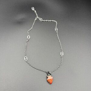 Gucci Red Strawberry Necklace